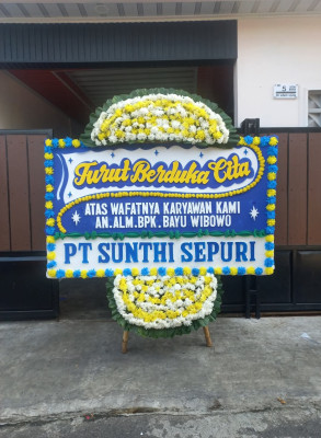 Papan Bunga Duka di Bukit Cermin